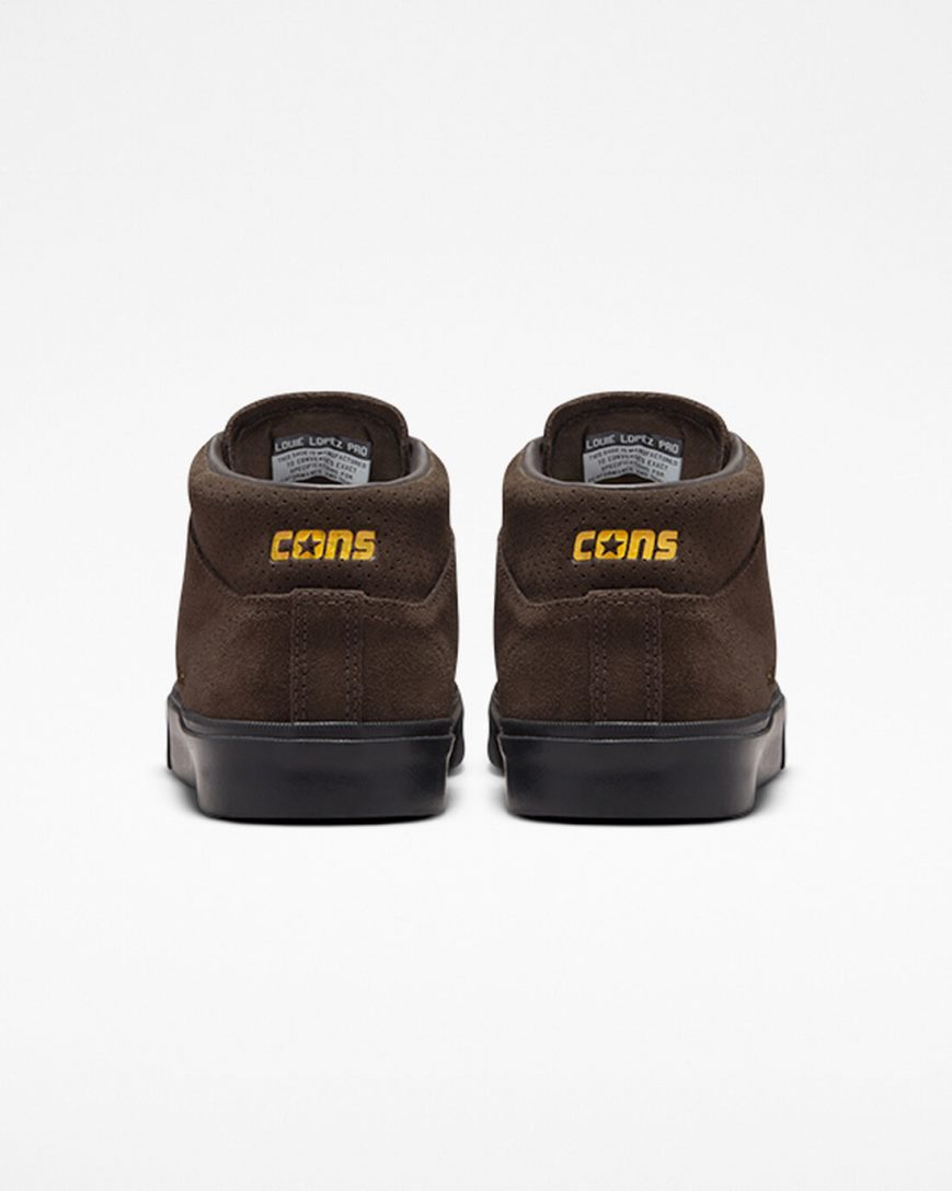 Women's Converse CONS Louie Lopez Pro Skate Shoes Brown / Black | AU C4610W